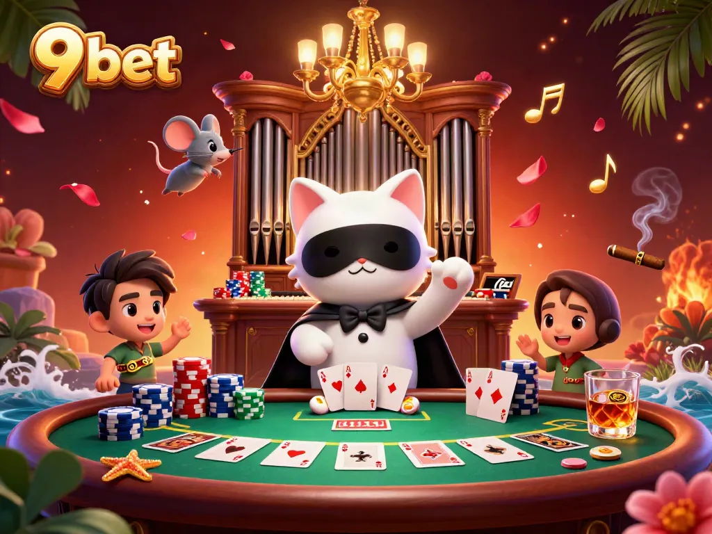 Bet smart at 9 bet with captivating casino action from an entertaining character scene.