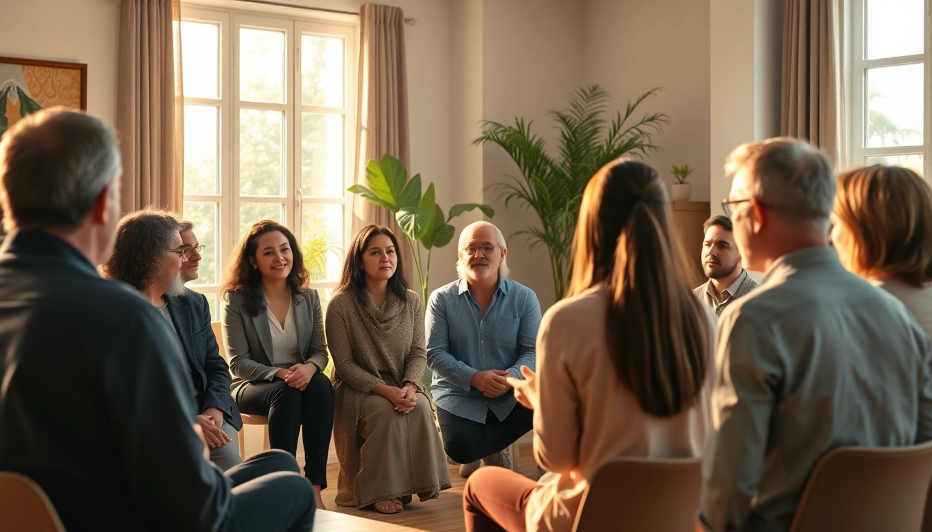 People participating in Spirituelle Seminare to foster personal growth and spiritual development.