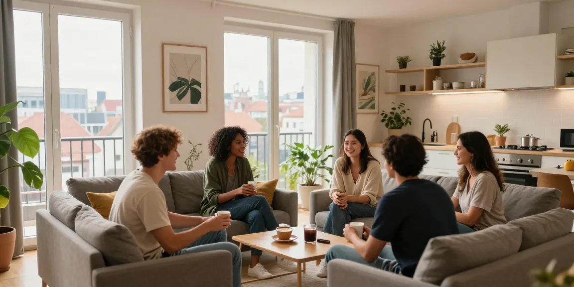 Gemütliche Monteurwohnung Hannover für Gruppen mit modernem Komfort und Stadtblick.