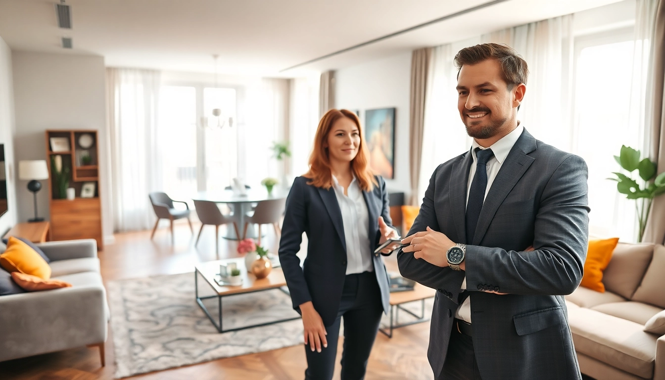 Immobilienmakler Frankfurt Dornbusch präsentiert ein modernes Apartment mit Eleganz und Stil.