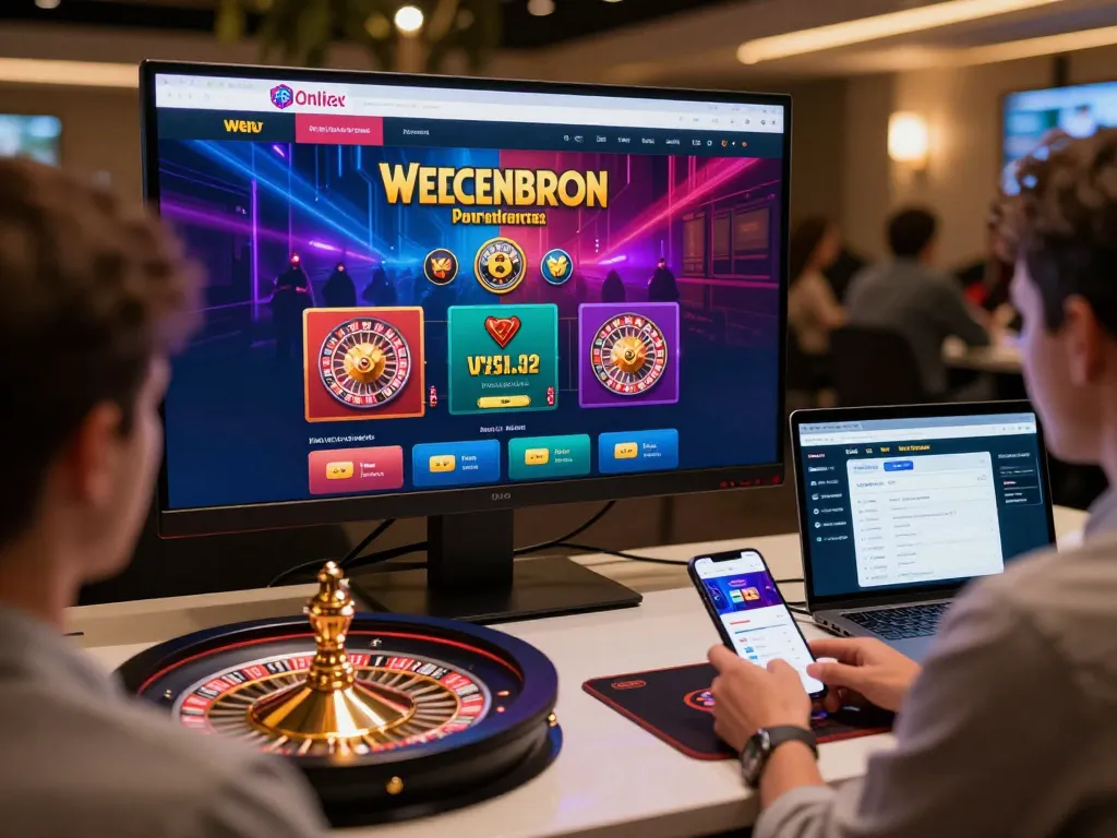 Ansprechendes Online-Casino-Erlebnis, das Immobilienmakler Frankfurt Dornbusch-Nutzer zeigt, die Wetten auf Roulette platzieren